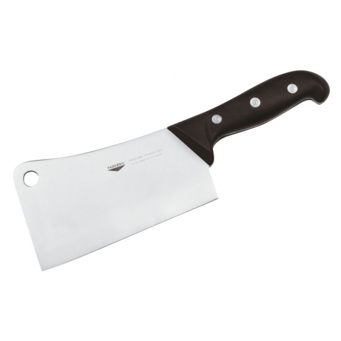 coltello falcetta macellaio cm 18 coltelleria professionale Paderno