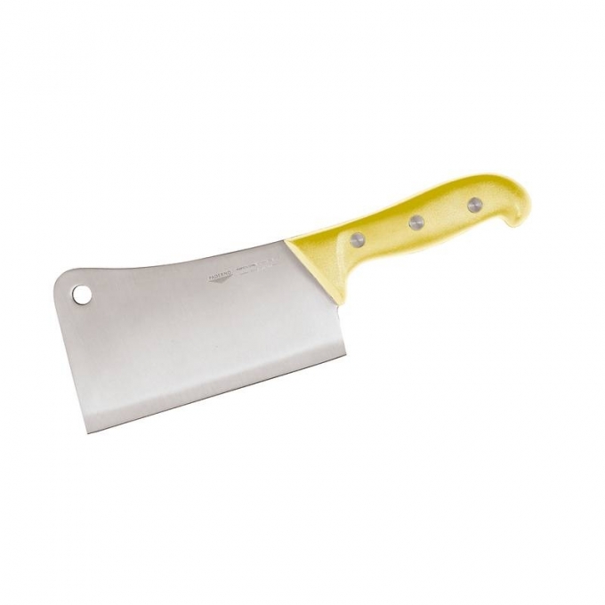 falcetta cm 18 manico giallo coltelleria serie tranciata Paderno