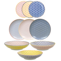 Servizio 9 piatti in porcellana tokyo design studio