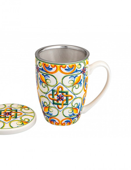 Mug con infusore Medicea Brandani