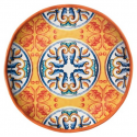 Set piatti 18 pezzi arancio medicea