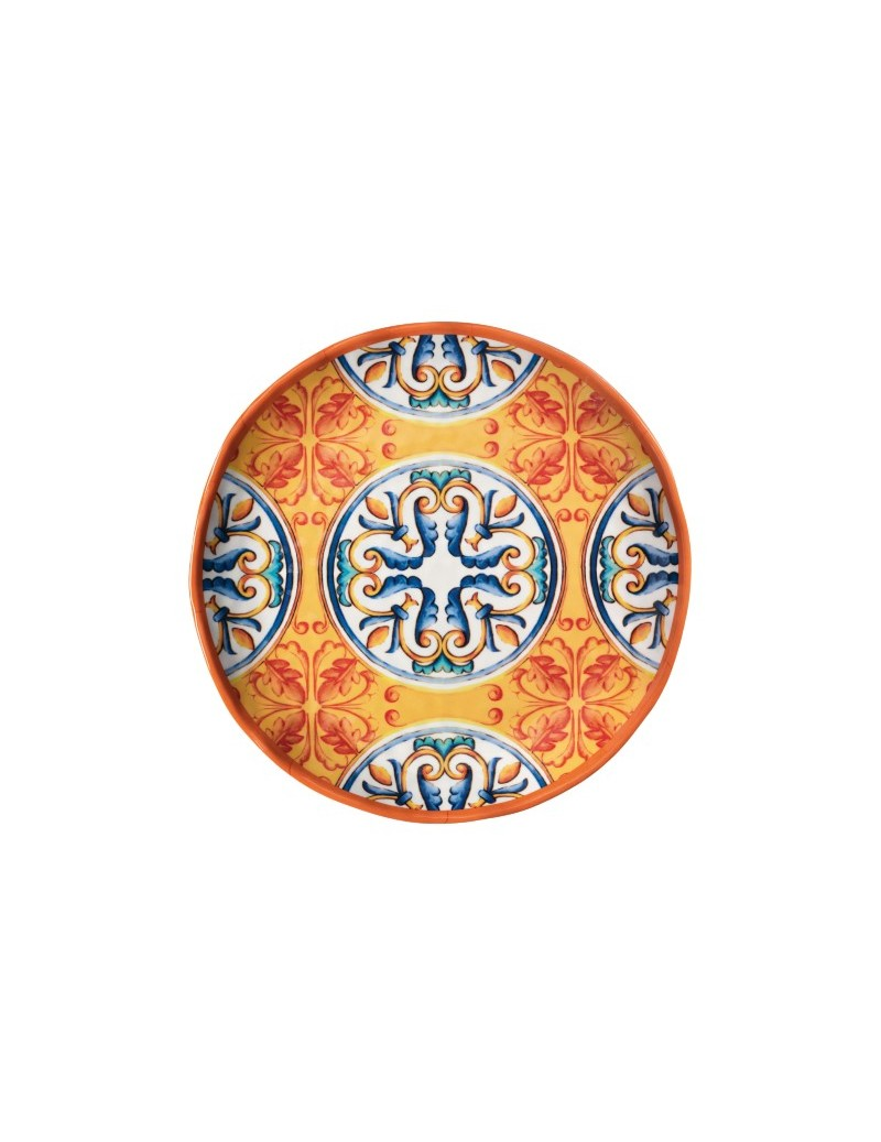 Set 18 piatti in melamina medicea Brandani