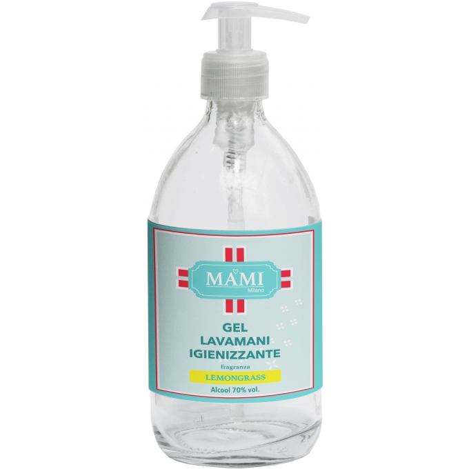 Gel igienizzante mani lemongrass 500ml Mami Milano