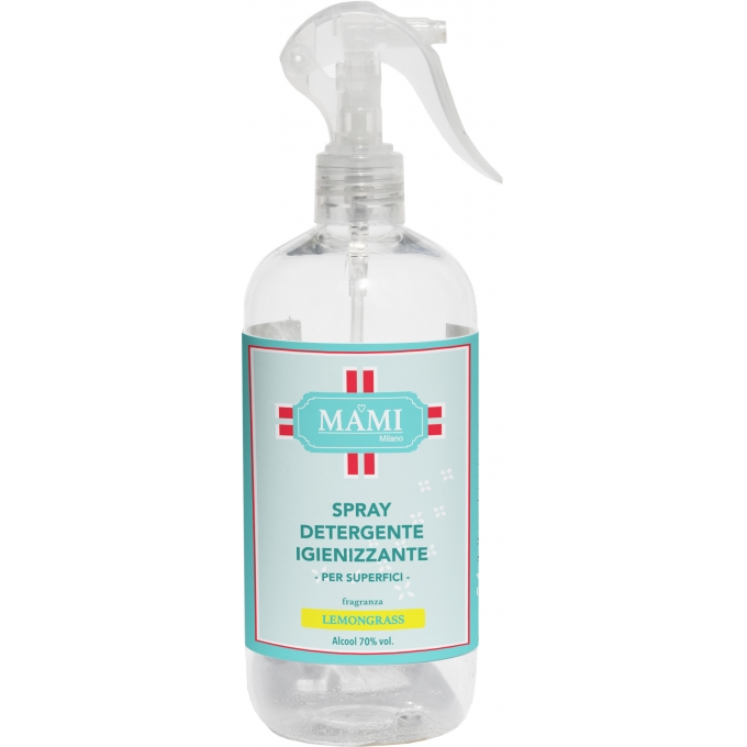 Spray detergente igienizzante limone 500ml Mami Milano