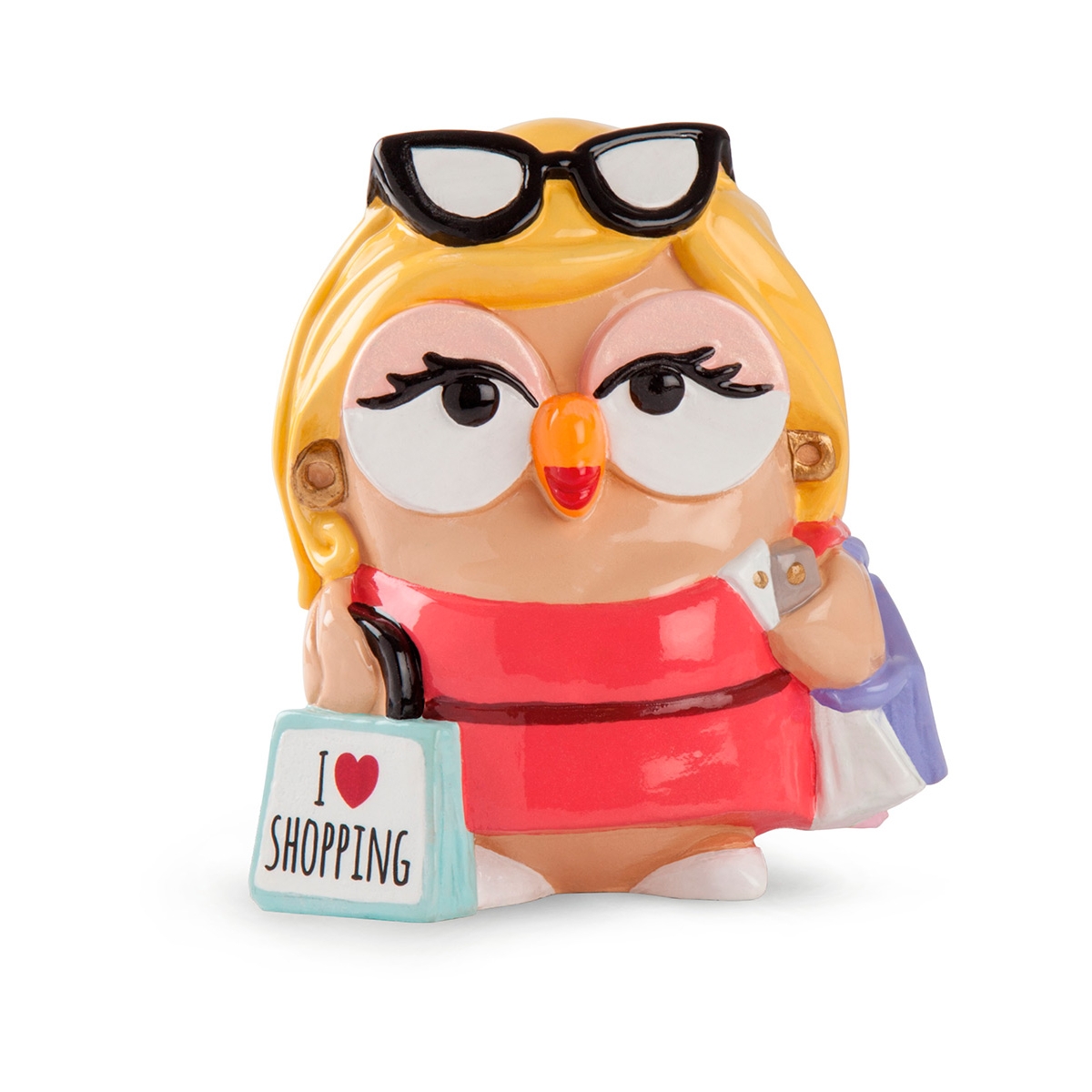 goofi salvadanaio i love shopping  8x10 egan