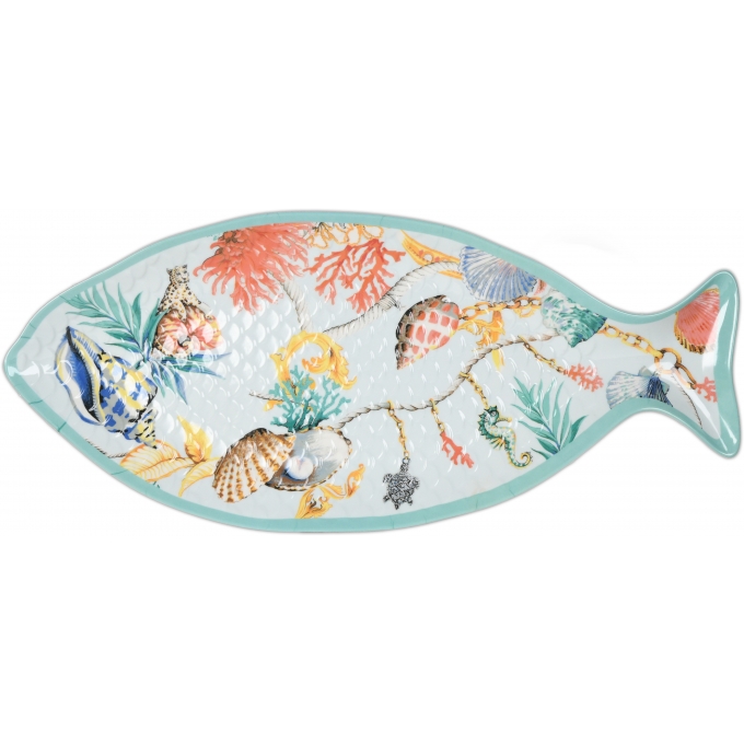 Piatto pesce 49cm St. Tropez Baci Milano