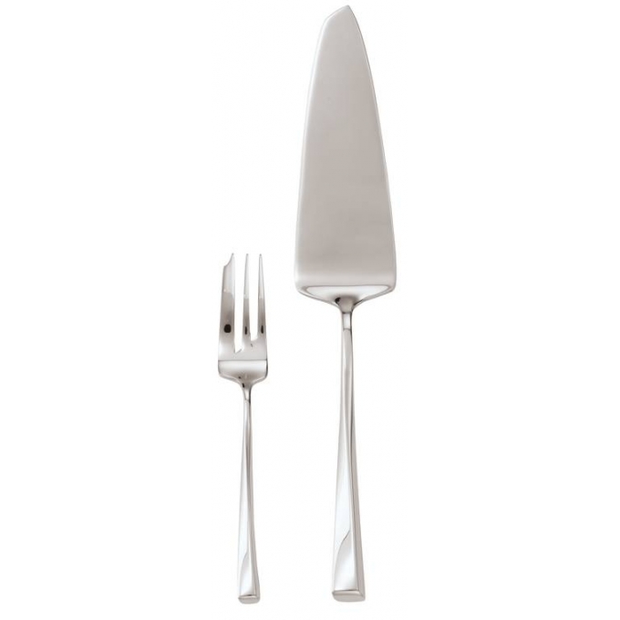 Servizio 13 posate Dolce Twist Inox placcato argento Sambonet