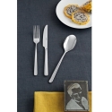 Servizio 72 posate Monoblocco Linear - Inox placcato argento Sambonet