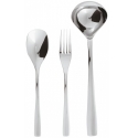 Confezione 3 Pezzi Servire Sintesi Inox placcato argento Sambonet
