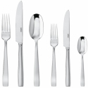 Servizio 72 posate Monoblocco Flat Inox placcato argento Sambonet