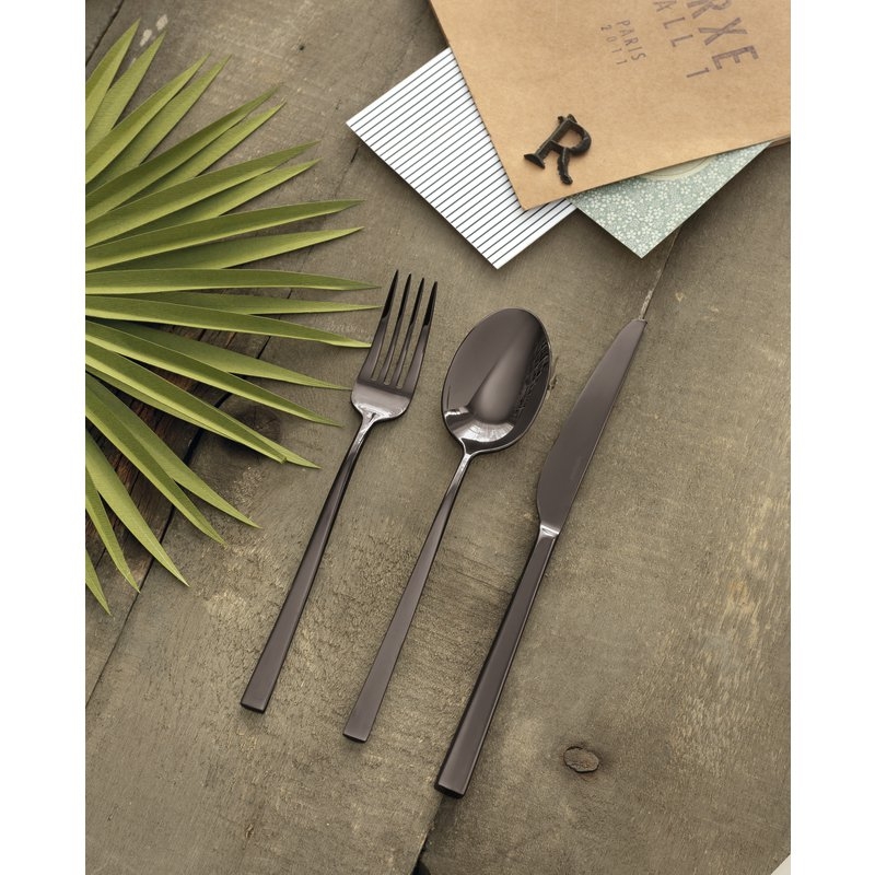 Cucchiaio Servire Legumi Linea Q PVD Black Sambonet