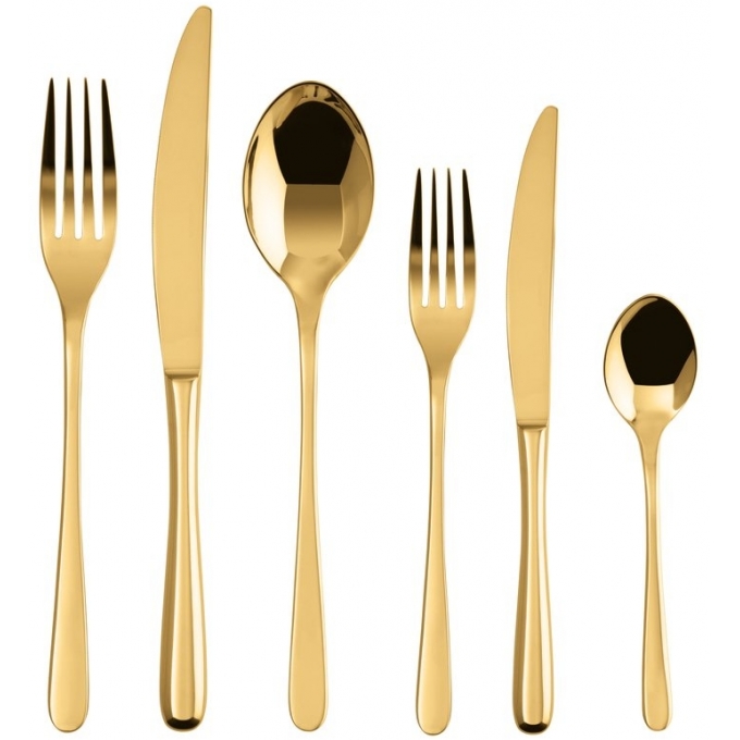 Servizio 36 posate Monoblocco Taste PVD Gold Sambonet