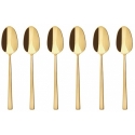 Confezione Regalo 6 Cucchiaini Moka Rock PVD Gold Sambonet