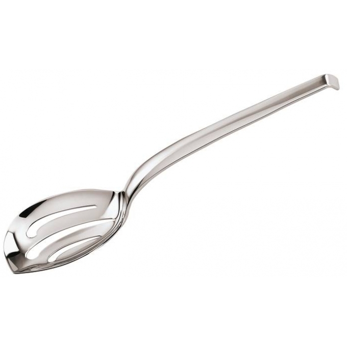 Cucchiaio Servire Forato Cm 30 Conf. Serie Living Inox placcato argento Sambonet
