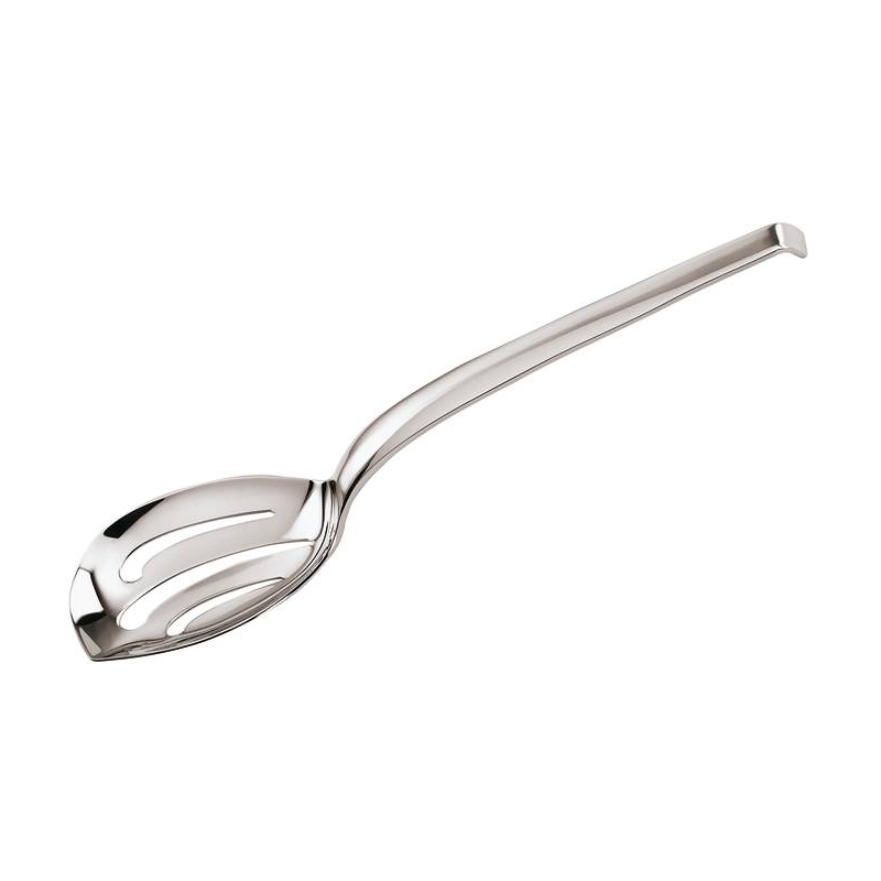 Cucchiaio Servire Forato Cm 30 Conf. Serie Living Inox placcato argento Sambonet