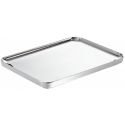 Vassoio Rettangolare Cm 40x27 T-Light Inox Sambonet
