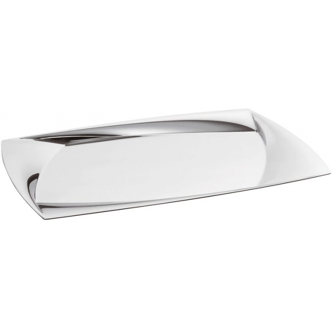 Vassoio Rettangolare Cm 50x37 Serie Lucy Inox Sambonet