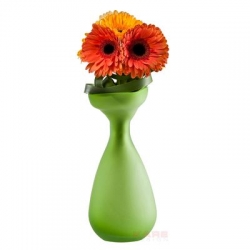 Vaso blow up green 29cm...