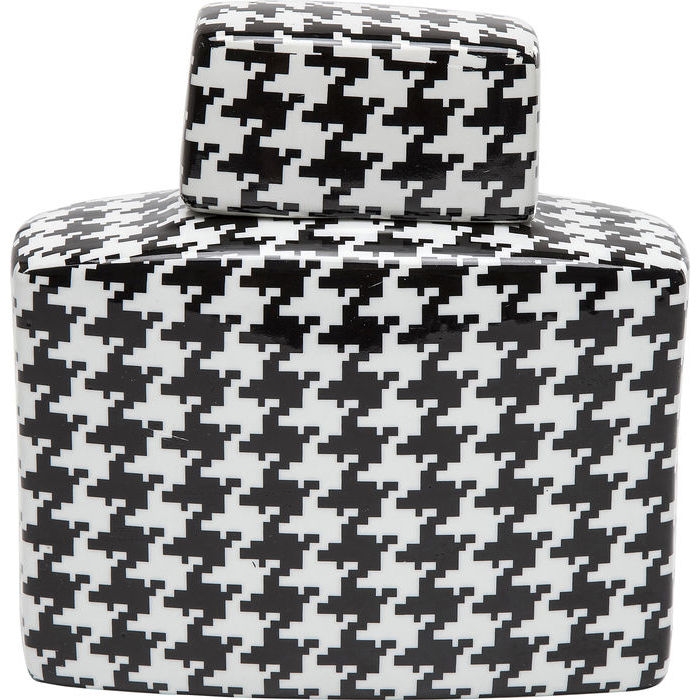 Contenitore decorativo houndstooth 22cm kare design