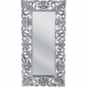 Specchio italian baroque silver 180x90 kare design