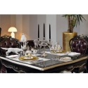 Candelabro 3 Luci Cm 30 Contour Luxury Ottone placcato argento Sambonet