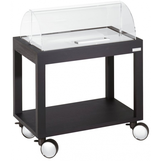 Carrello Dolci Formaggi Refrigerato Tokyo Wengé Sambonet