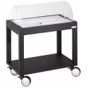 Carrello Dolci Formaggi Refrigerato Tokyo Wengé Sambonet