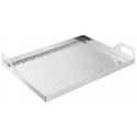 Vassoio Rett C/Maniglie Cm 40x30 Gio Ponti Luxury Inox Fotoinciso Sambonet