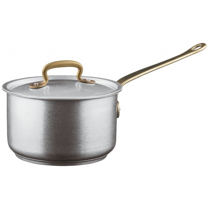 Casseruola Alta 1 M. Cm 16 C/Cop 1965 Vintage Inox Sambonet