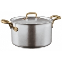 Casseruola Alta 2 M. Cm 20 C/Cop 1965 Vintage Inox Sambonet