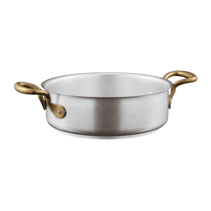 Casseruola Bassa 2 M. Cm 20 1965 Vintage Inox Sambonet
