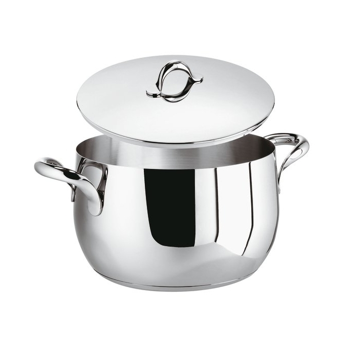 Casseruola Alta 2 M Cm 16 C/Cop Kikka Inox Sambonet