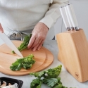 Ceppo Per 5 Coltelli Legno Sambonet Kitchen Sambonet