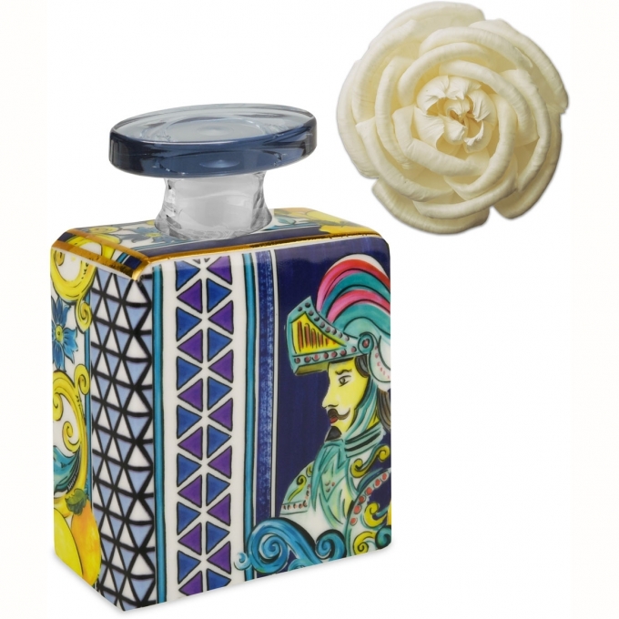 Diffusore 240 ml + fiore baroque & rock - sicily baci milano