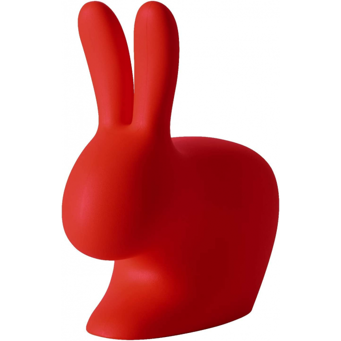 Rabbit chair grande qeeboo rosso