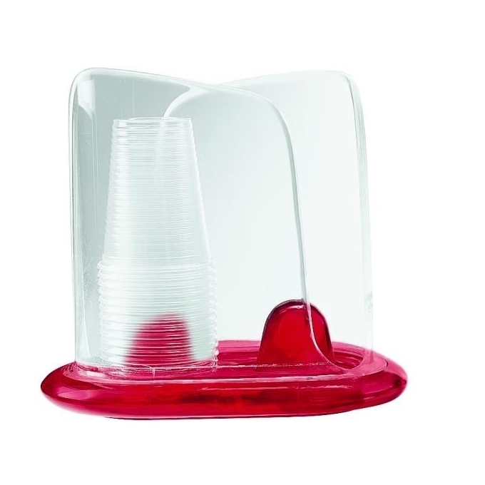 Portabicchieri look guzzini rosso