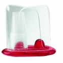 Portabicchieri look guzzini rosso