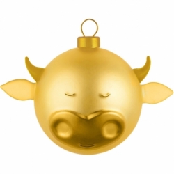 Bue palla natale gold alessi