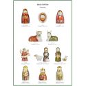 presepe 14 pezzi - tartan baci milano