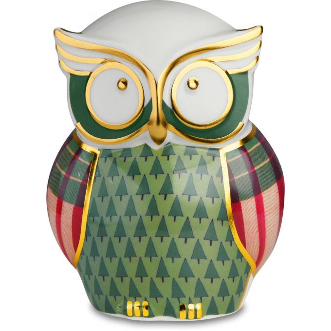 salvadanaio gufo - tartan baci milano