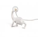 Lampada In Resina Chameleon Lamp - Still Cm.17X9 H.14 - White Seletti