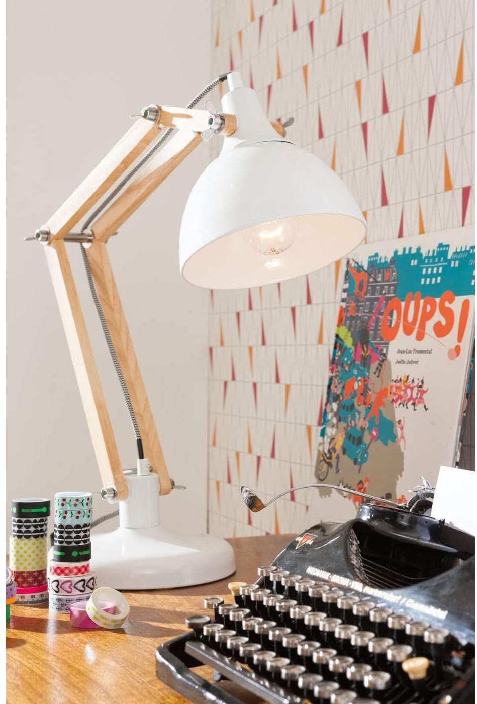 Lampada da tavolo work station bianco kare design