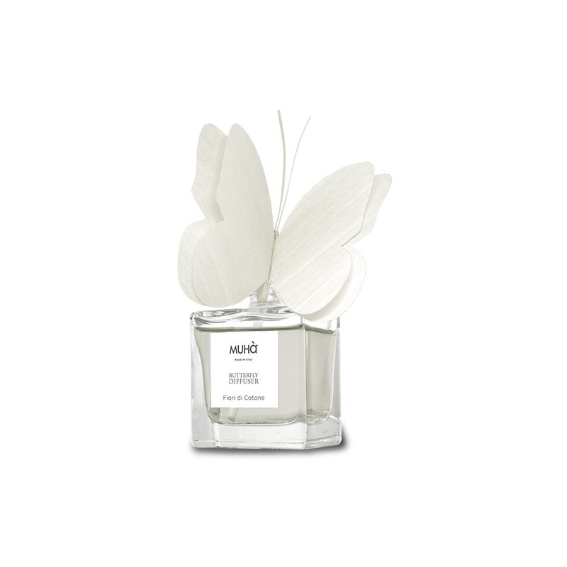 Diffusore butterfly 50ml fiori di cotone Muhà