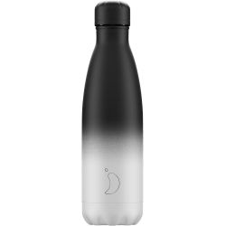 CH-Bottiglia 500 ml - Gradient - Mono Black/White chilly's
