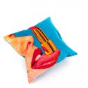 Cuscino In Poliestere-Imbottitura Piuma Toiletpaper Cm.50X50-Tongue Seletti