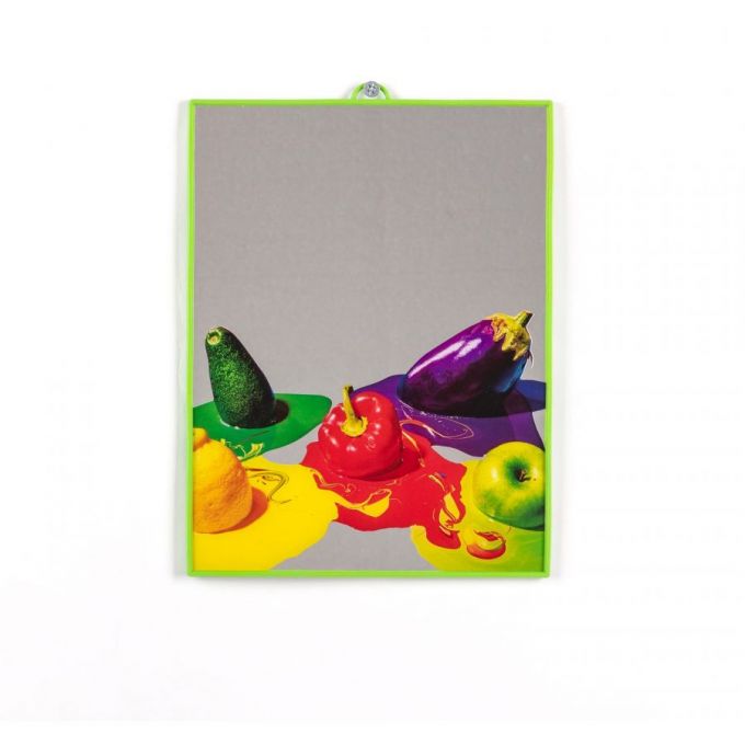 specchio toiletpaper cm.17,5x23 - vegetables Seletti