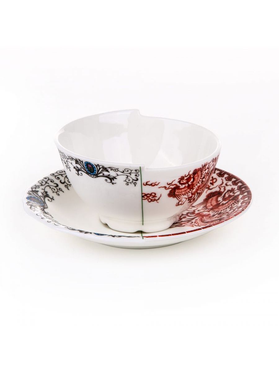 Tazza Da Te Con Piattino In Porcellana  Hybrid-Zora Seletti