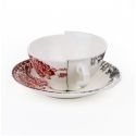 Tazza Da Te Con Piattino In Porcellana  Hybrid-Zora Seletti