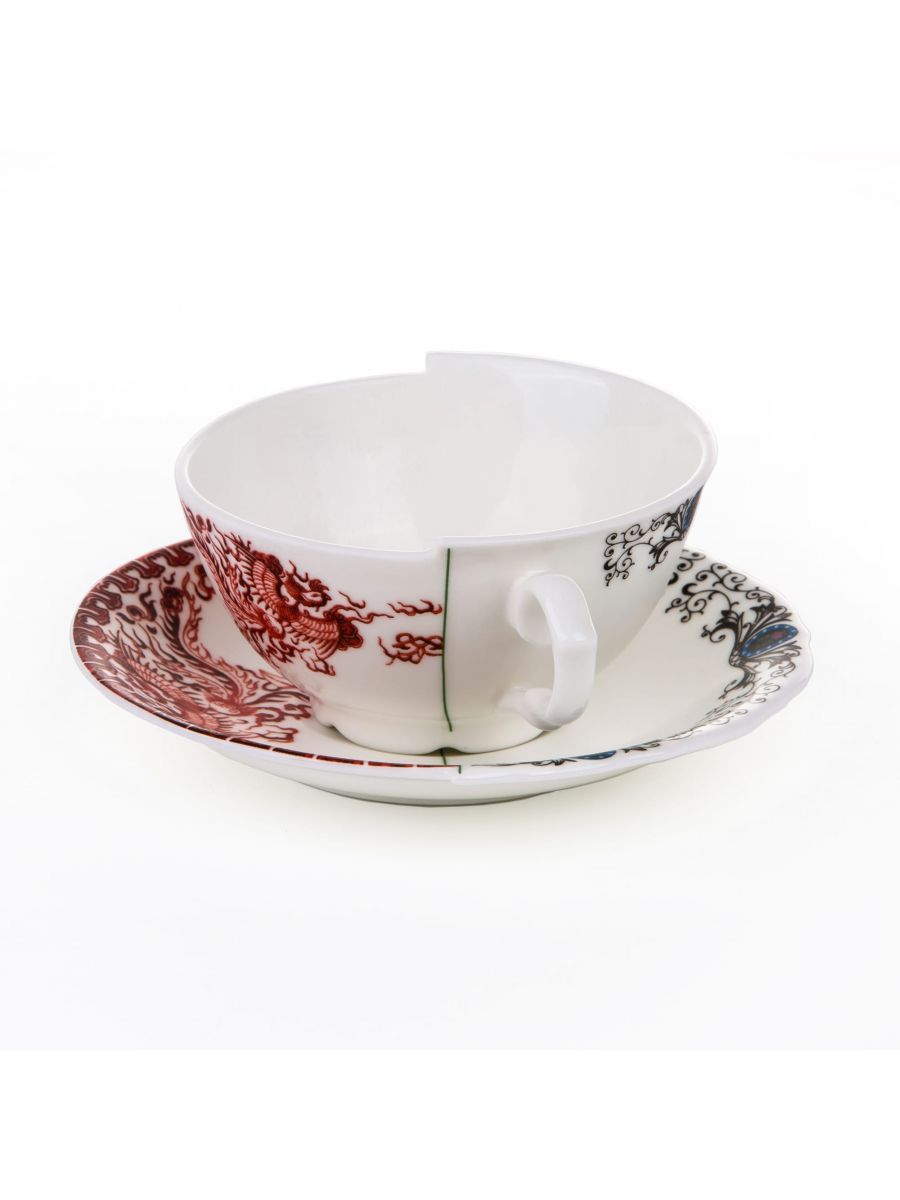 Tazza Da Te Con Piattino In Porcellana  Hybrid-Zora Seletti