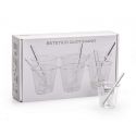 Set. 6 Bicchierino Da Caffe' In Vetro 